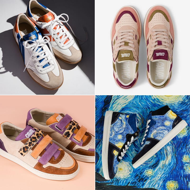 sneakers asymétriques Caval