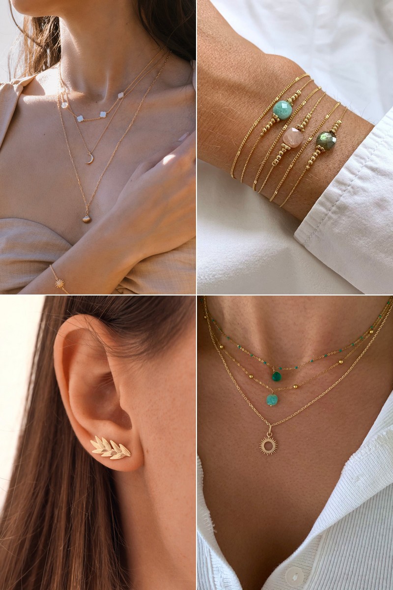 bijoux dorés Meora