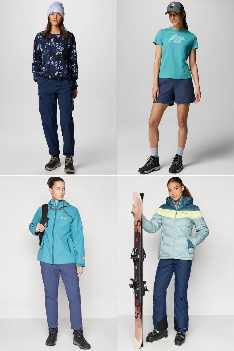 collection femme Columbia