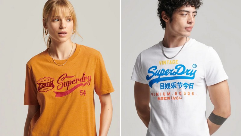 Vente privée Superdry mode vintage accents japonais